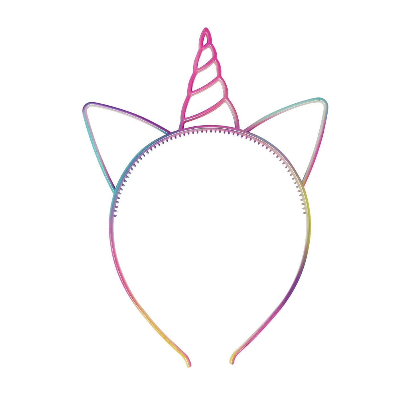 Caticorn Dreams Pastel Rainbow Unicorn Horn Headband