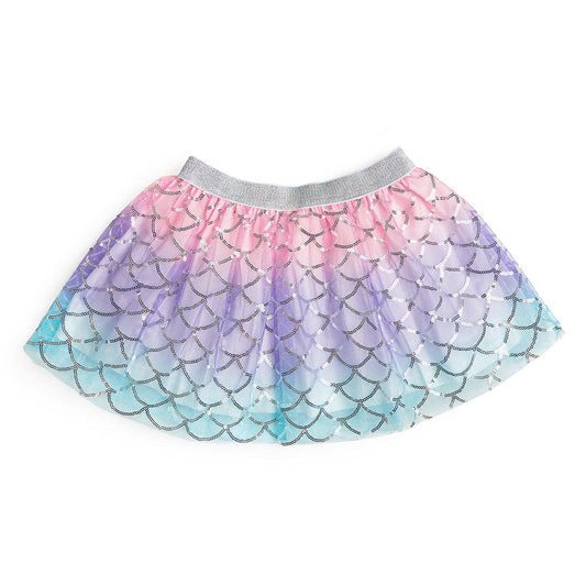 Sparkling Mermaid Tutu - Dress Up Skirt - Kids Summer Tutu: 2-6Y