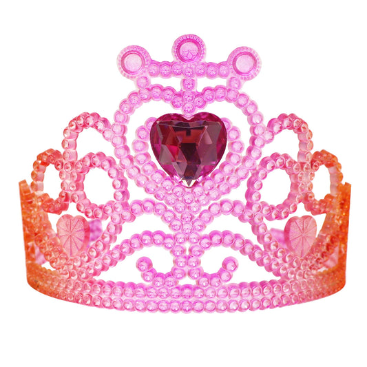 Vibrant Vacation Jewel Heart Crown | Pack of 6