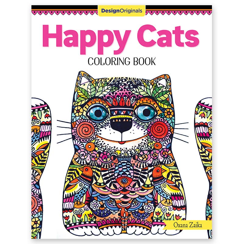 Coloring Book - Happy Cats