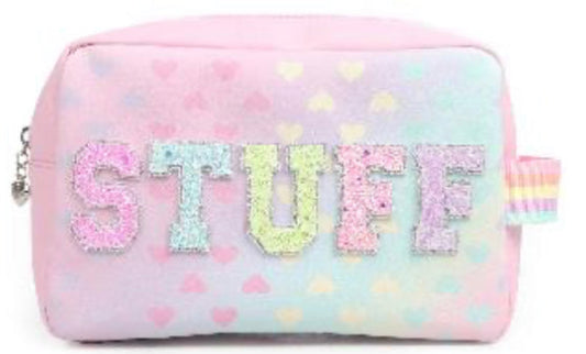 STUFF OMBRE HEART POUCH