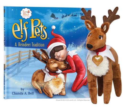 Elf on the Shelf Elf Pets A Reindeer Tradition Set - Einstein's Attic