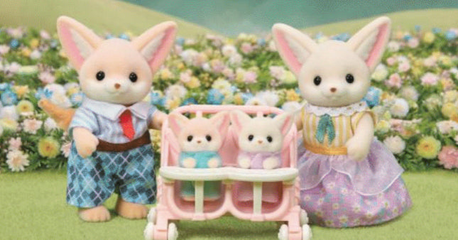 Calico Critters Fennec Fox Family