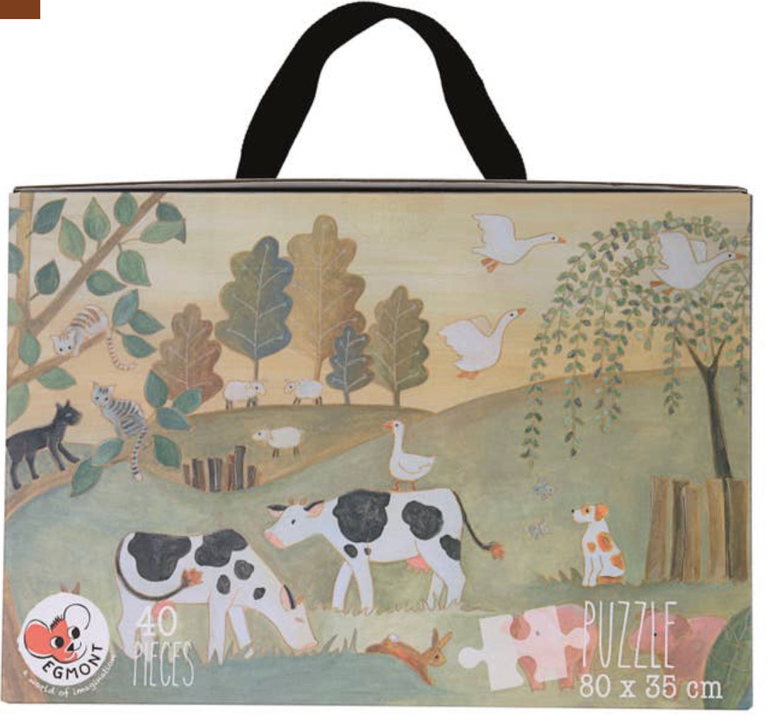 Jigsaw Puzzles Silhouettes 30-40 pieces - Einstein's Attic