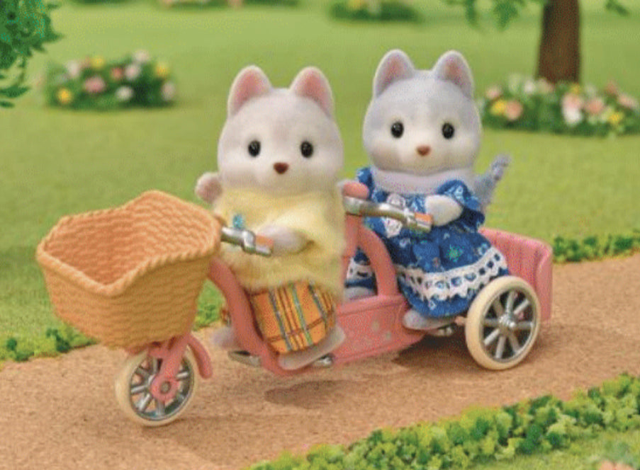 Calico Critters Husky Family