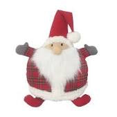 Santa Round Accent Pillow